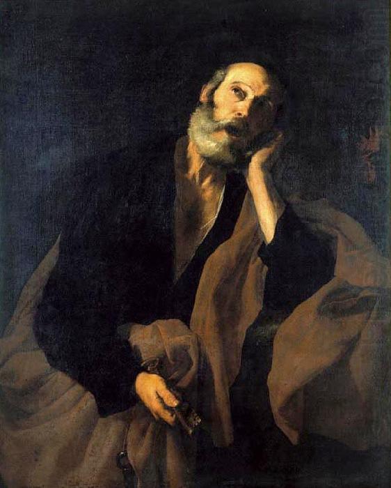 Jose de Ribera Arrependimento de Sao Pedro china oil painting image